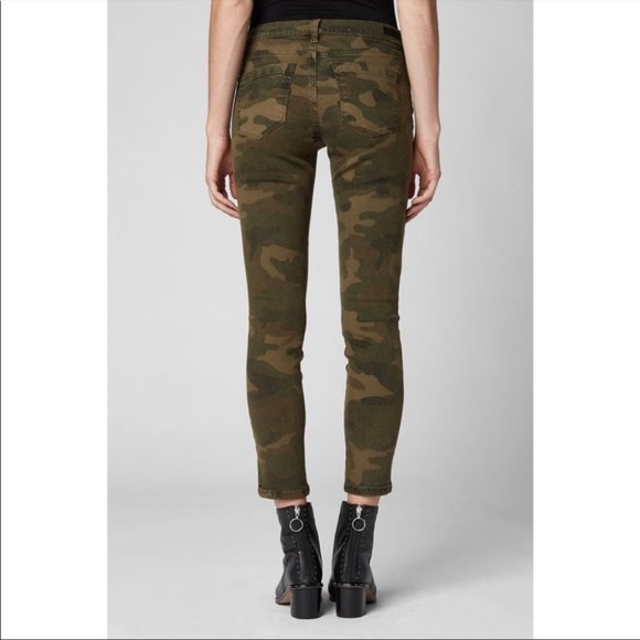 Blank NYC The Reade Skinny Crop Scout Pant Camoflauge Camo Print Jeans 29 - Picture 5 of 15